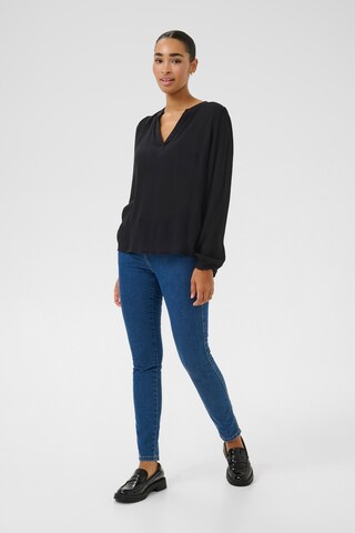 Kaffe - Blusa 'KANo' em preto