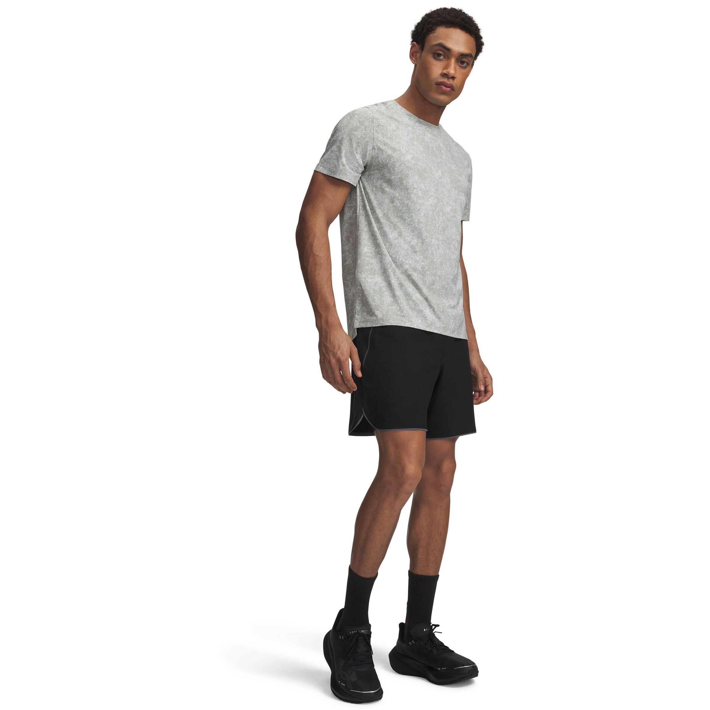 UNDER ARMOUR Regular Sports trousers 'UA Velociti Pro 2-in-1' in Black