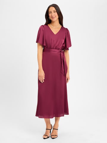 Marie Lund Evening Dress in Purple: front