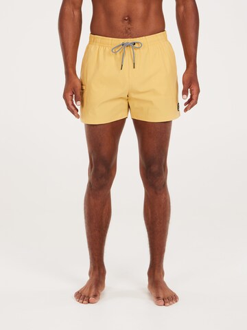 PROTEST Board Shorts 'PRTYESSINE' in Yellow