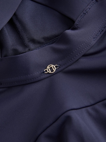 Next Bustier Badeanzugkleid in Blau