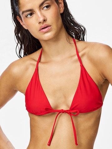 PIECES Bikinitop 'PCBAOMI' in Rood