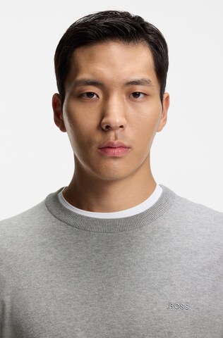 BOSS Pullover 'Upacas-L' in Grau