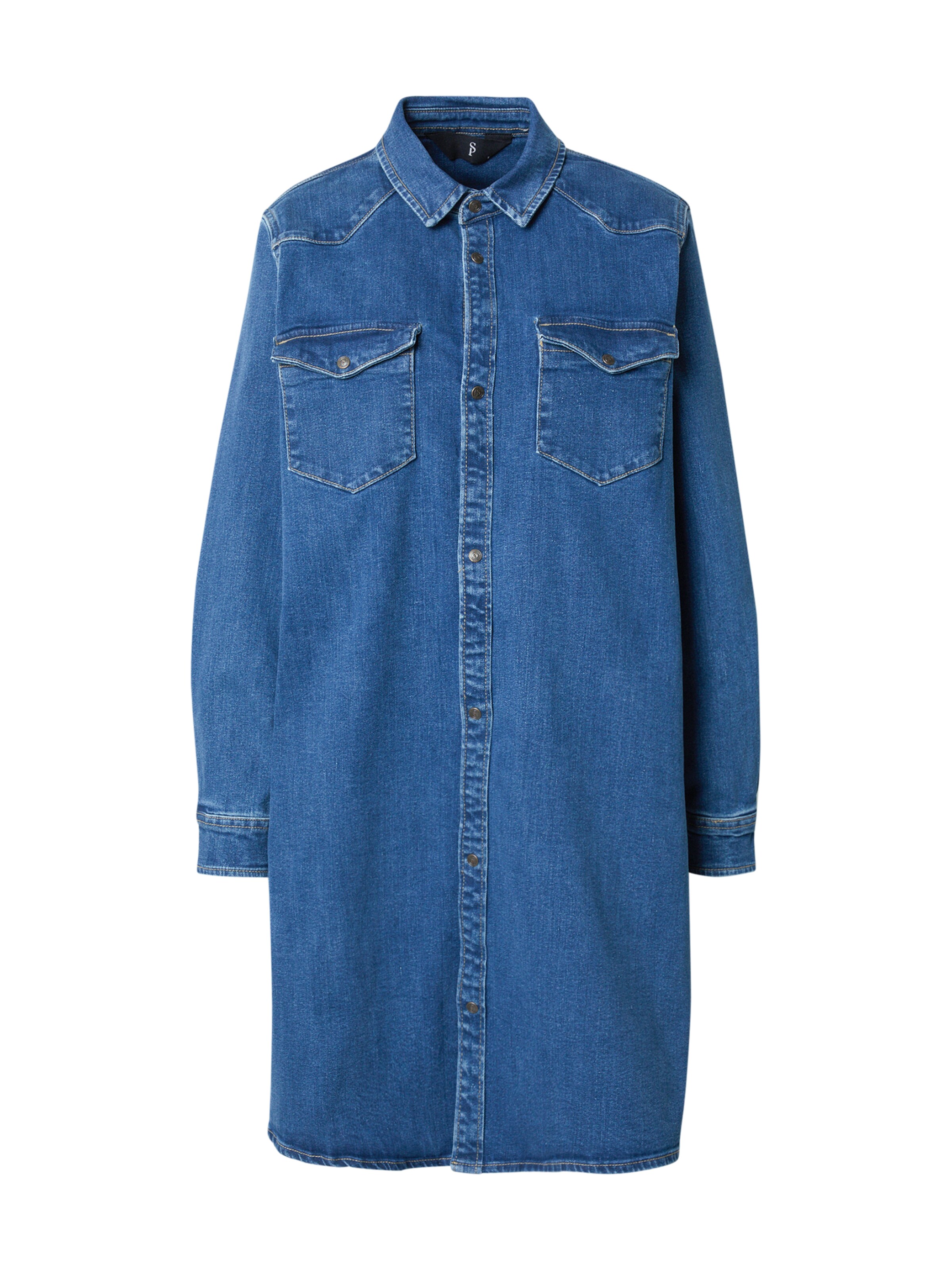 SISTERS POINT Kleid 'ONEA' in Blau: Vorderseite