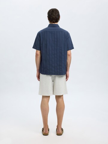 Comfort fit Camicia di SELECTED in blu