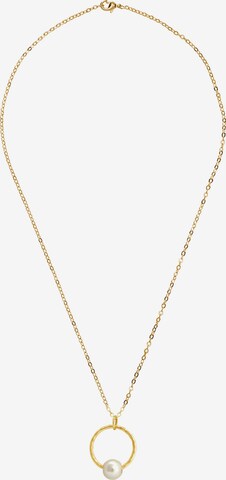 Gemshine Necklace in Gold: front