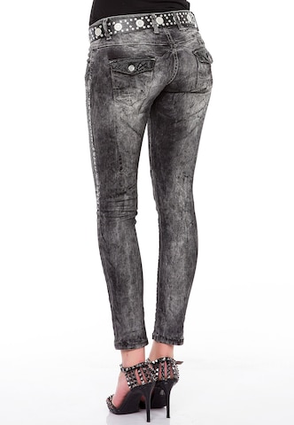 CIPO & BAXX Regular Jeans in Grau