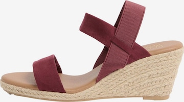 Friends Like These - Sandália em vermelho: frente