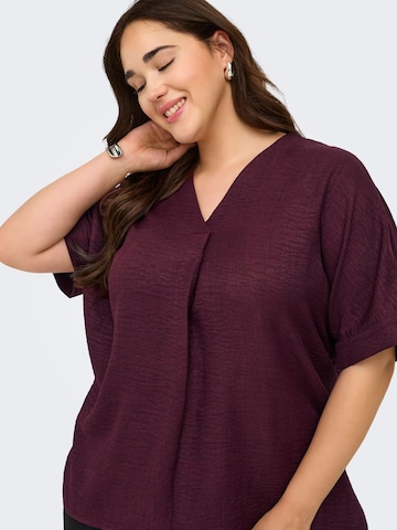 Chemisier 'CARBay' ONLY Carmakoma en rouge