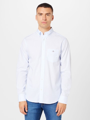 GANT Regular fit Business Shirt in Blue: front