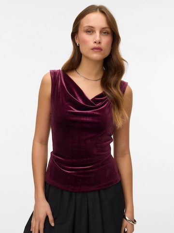 VERO MODA Blouse 'MONICA ' in Rood: voorkant