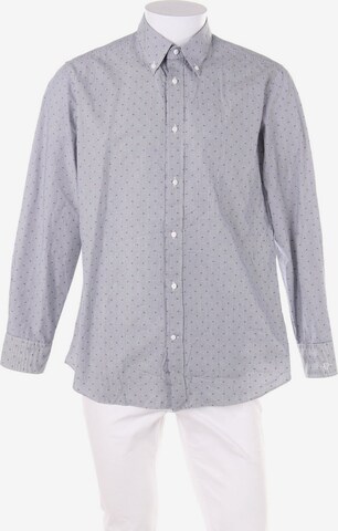 INDOCHINO Button Up Shirt in L in Blue: front