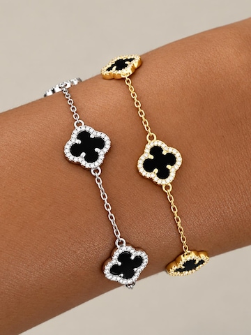 Balmante Jewelry Náramek 'Clover' – zlatá