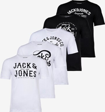 JACK & JONES Shirt in Zwart: voorkant