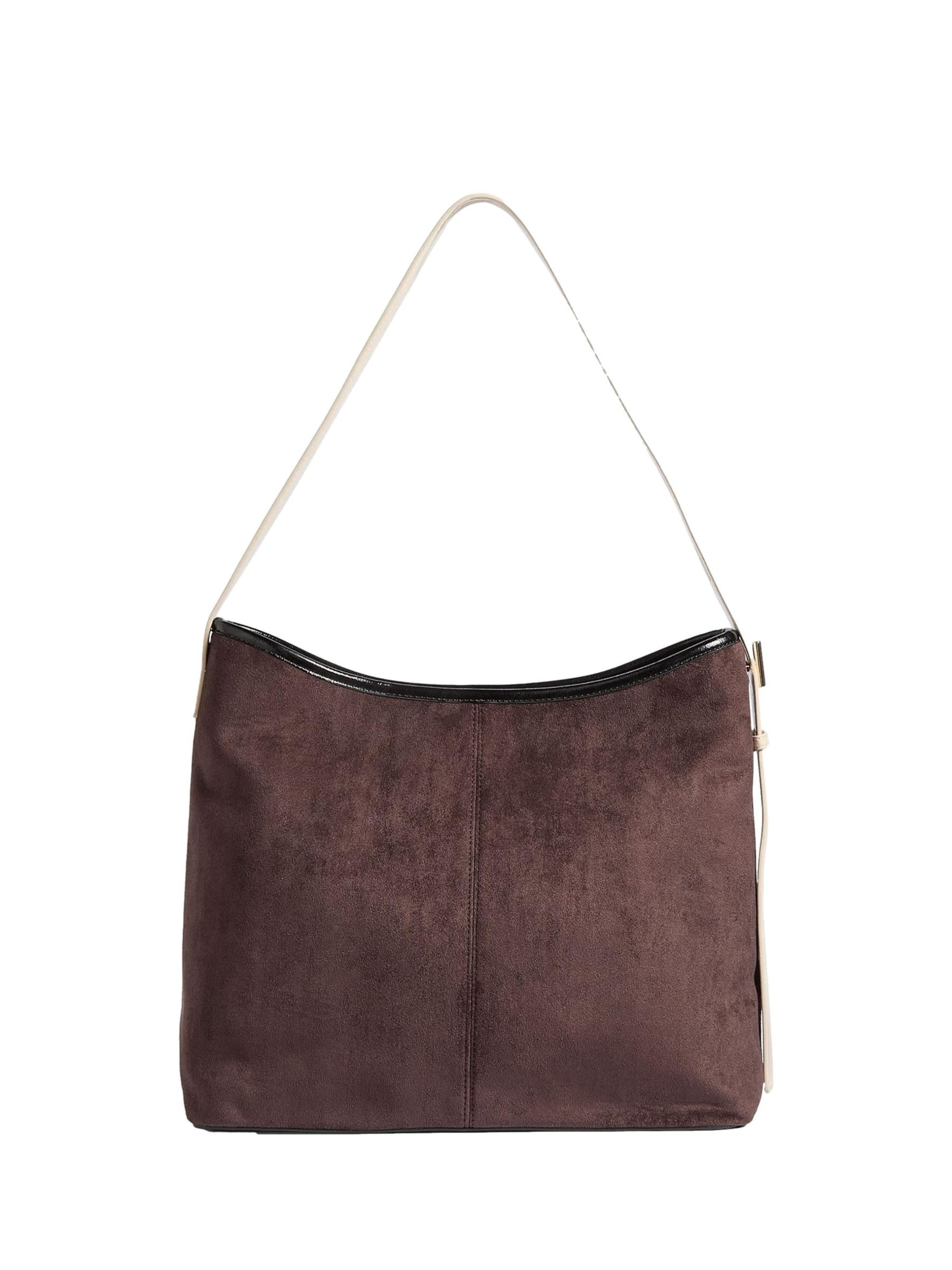 love & roses Чанта за през рамо в кафяво: отпред