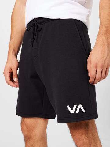 RVCA Regular Sportshorts in Schwarz