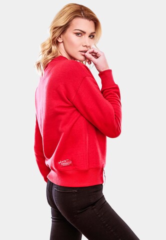 NAVAHOO Sweatshirt in Rot