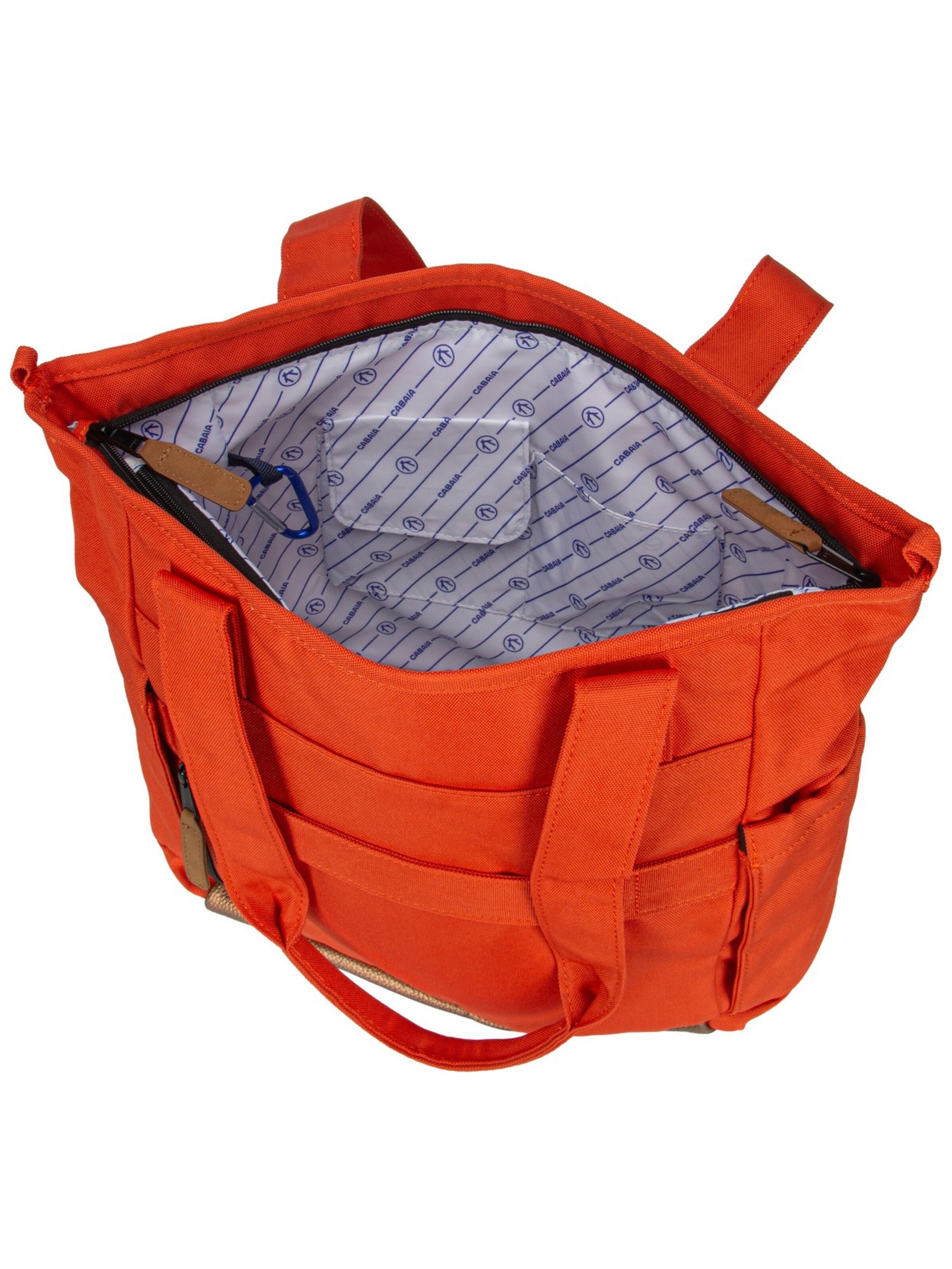 Cabaia Shopper 'Tote Recycled Oxford Medium' in Red