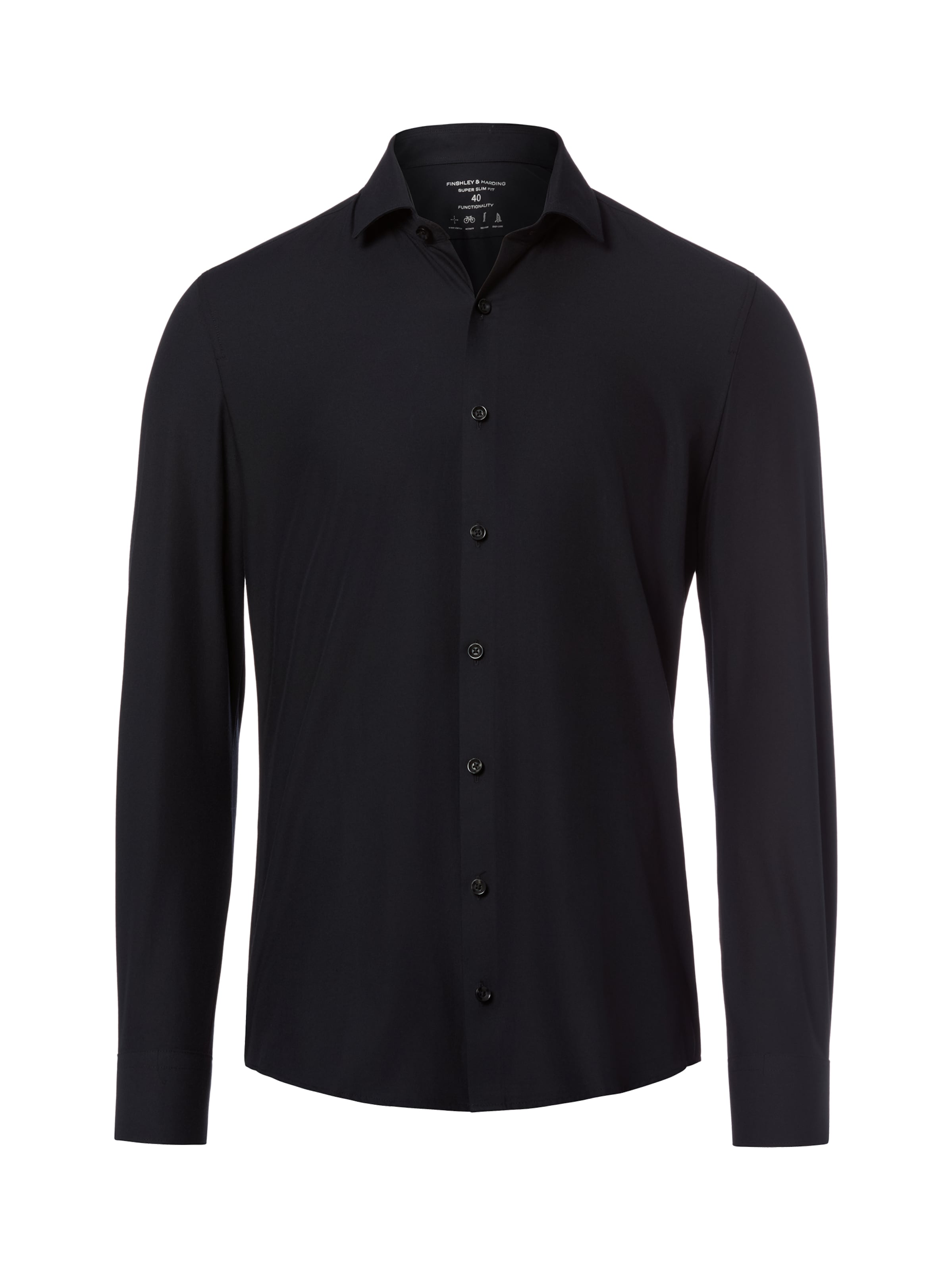 Finshley & Harding Business Shirt in Black, Item view