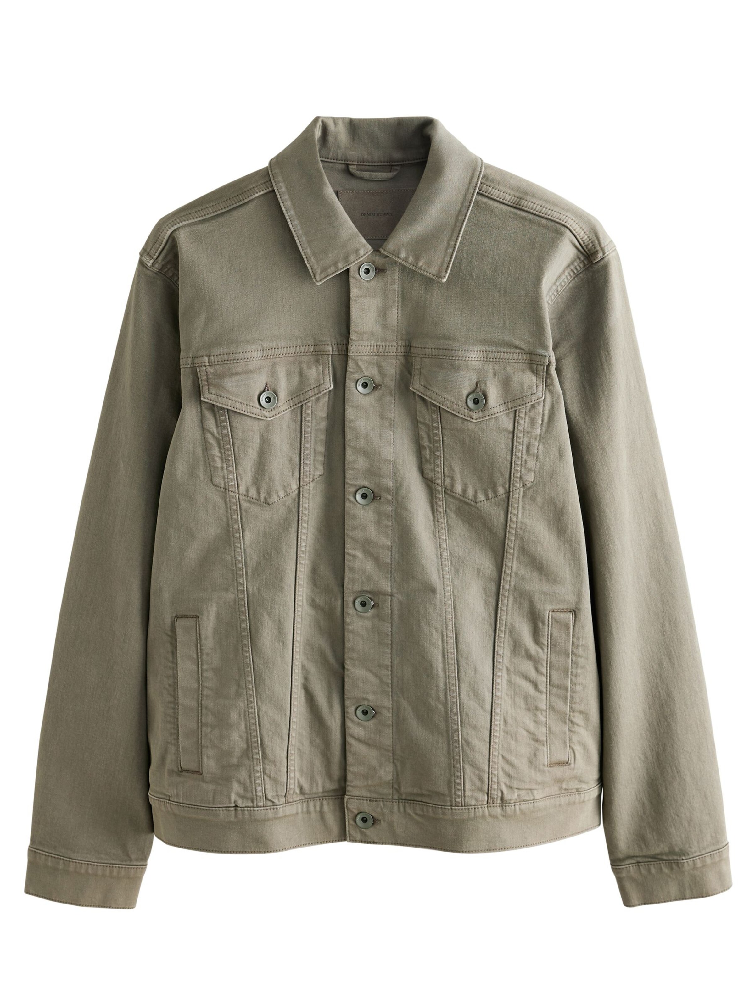 Next Φθινοπωρινό και ανοιξιάτικο μπουφάν σε πράσινο: μπροστά