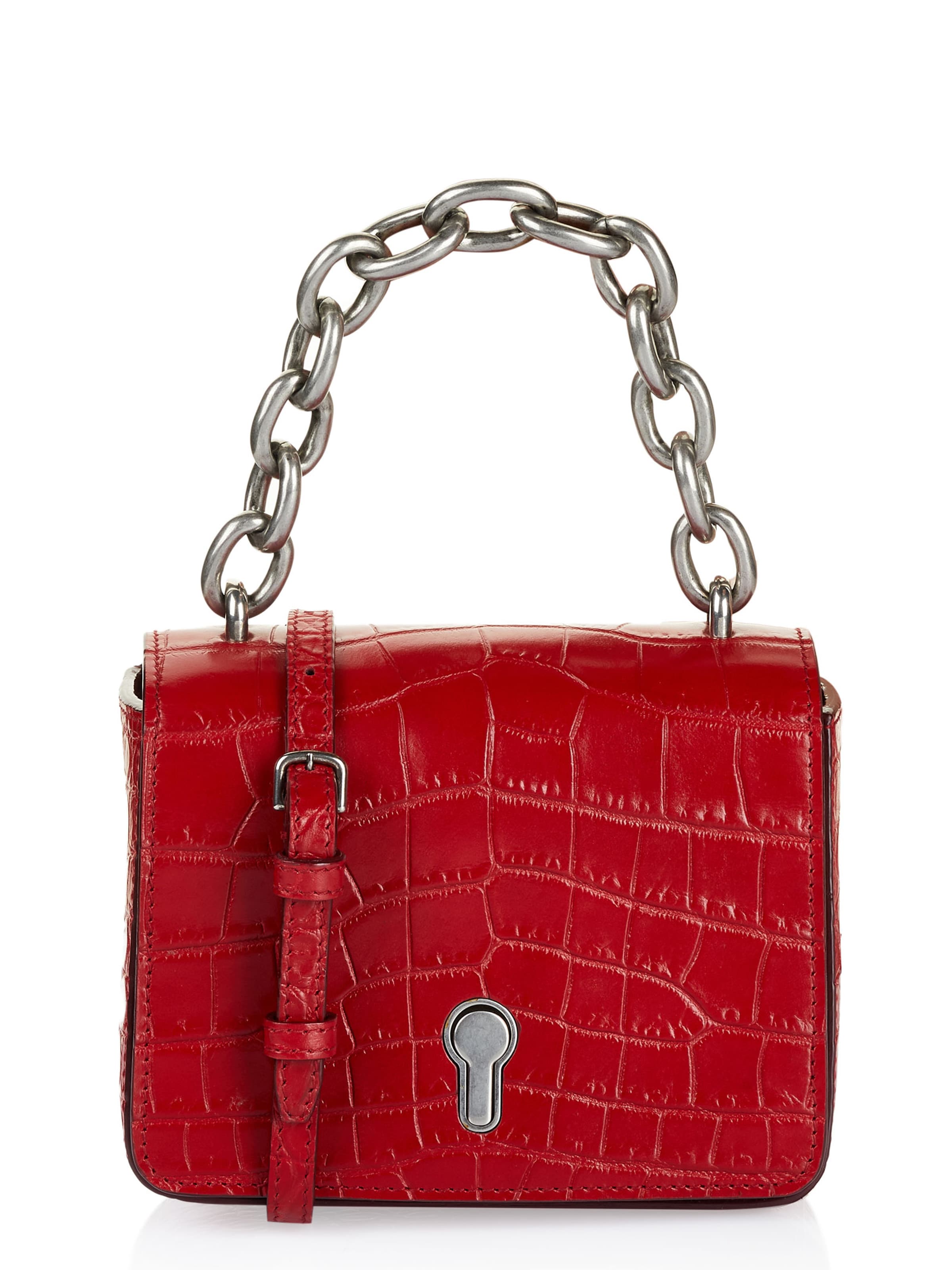 Bally Handbag 'Bally Tasche' in Red: front