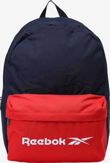 Reebok Sport Sports backpack in Navy / Red / White, Item view