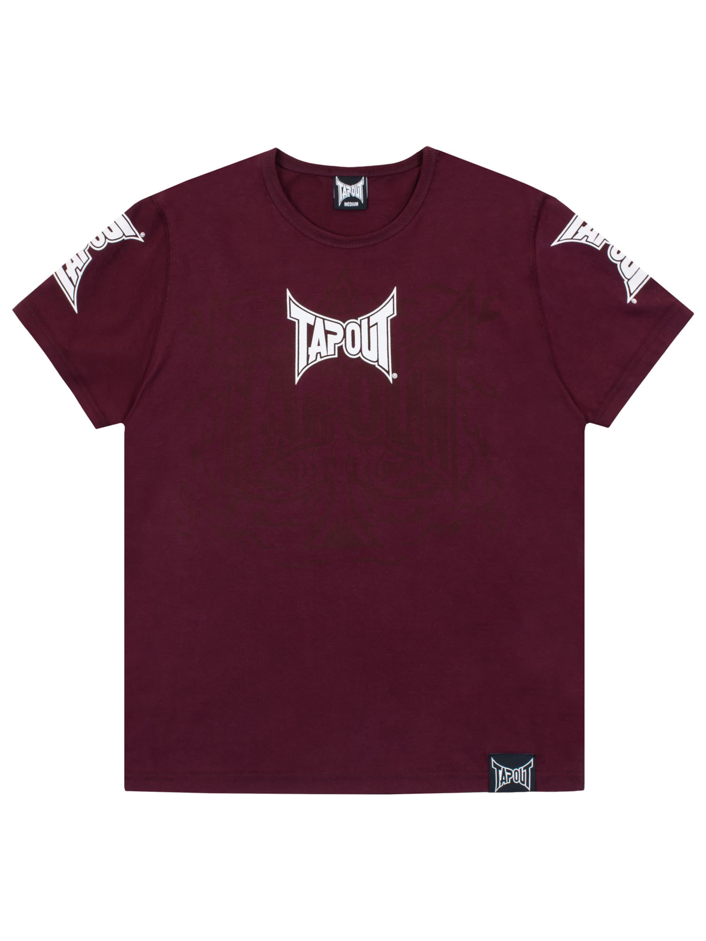 Maglietta 'Yolano' di Tapout in rosso: frontale