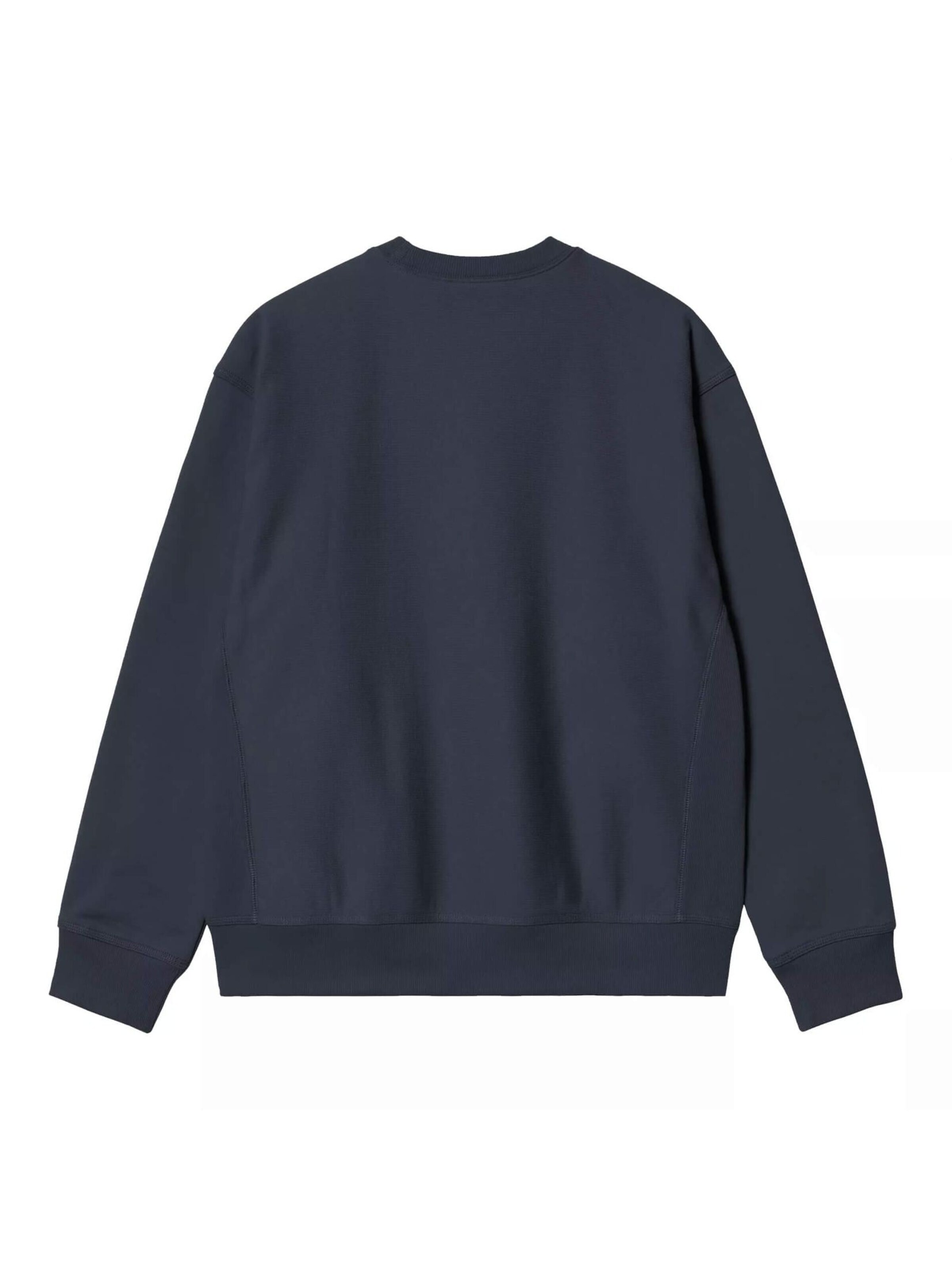 Carhartt WIP Pullover 'American Script'‌‌‌‌‌‌‌‌ in Blau