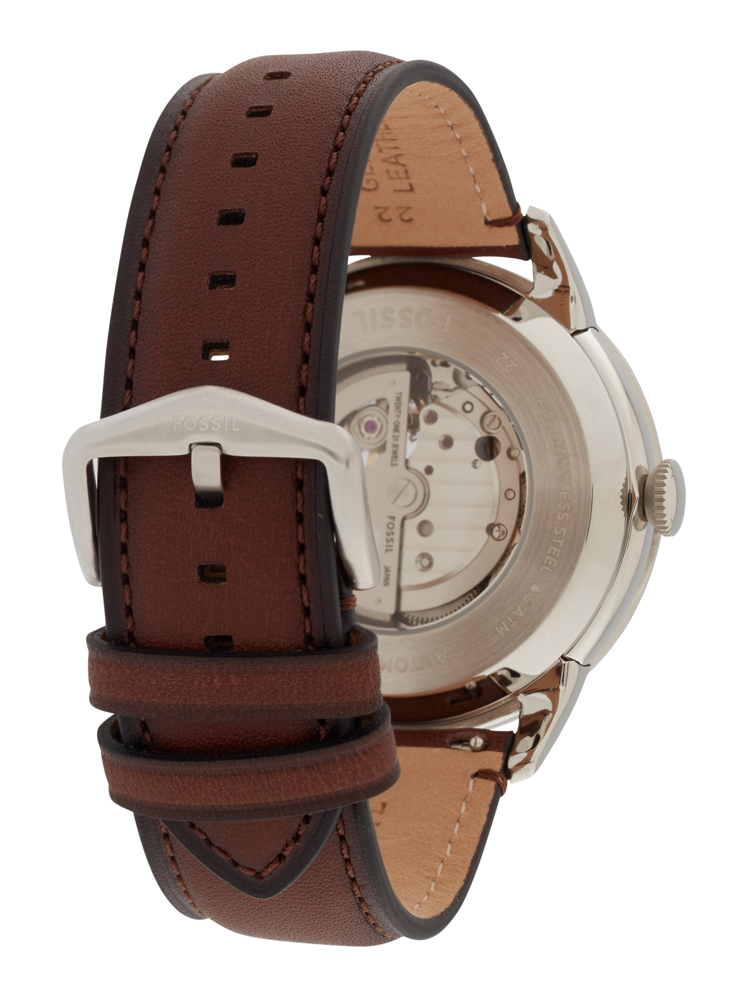 FOSSIL Uhr 'Townsman' in Braun