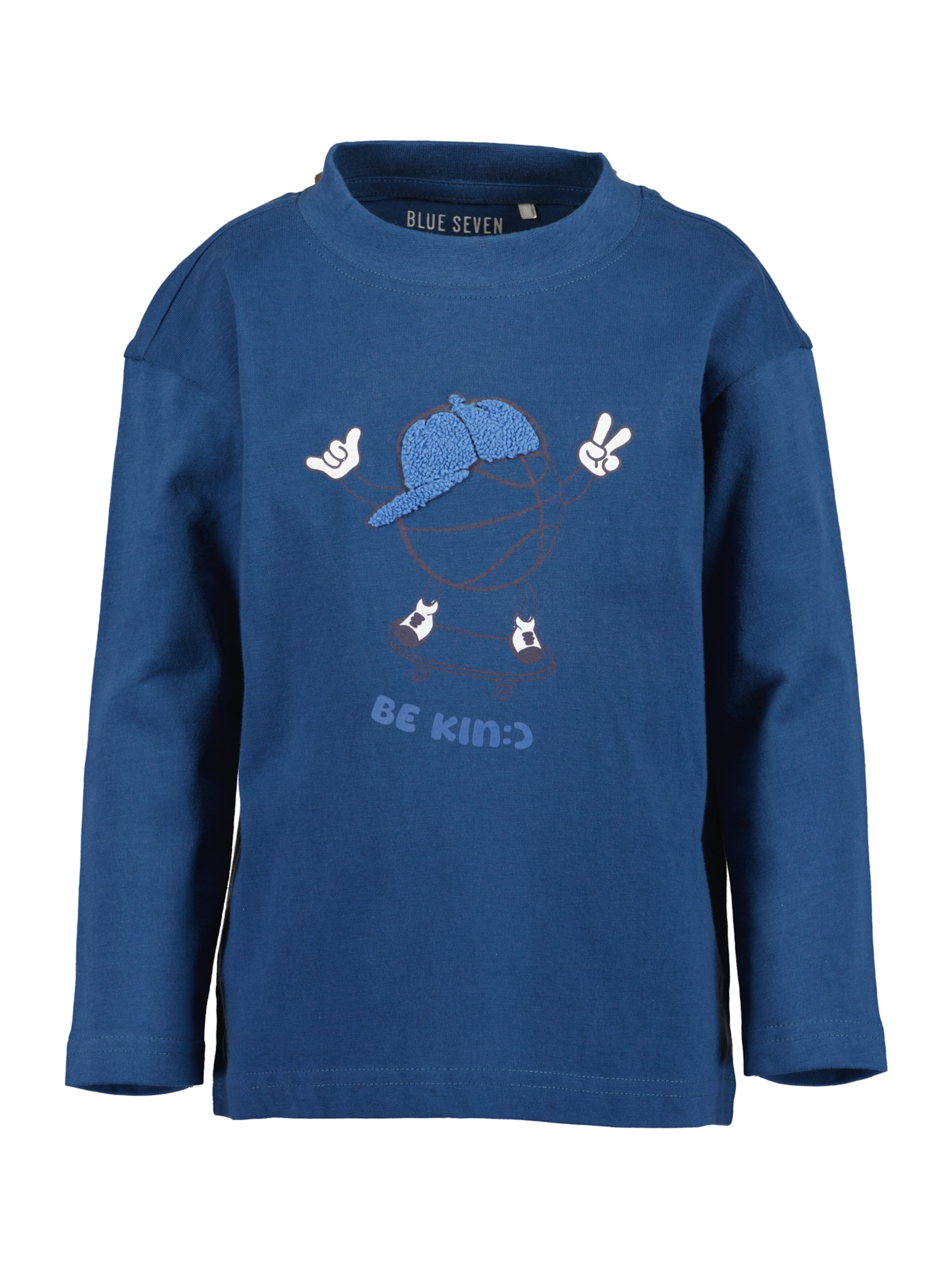 BLUE SEVEN Shirts i blå: forside