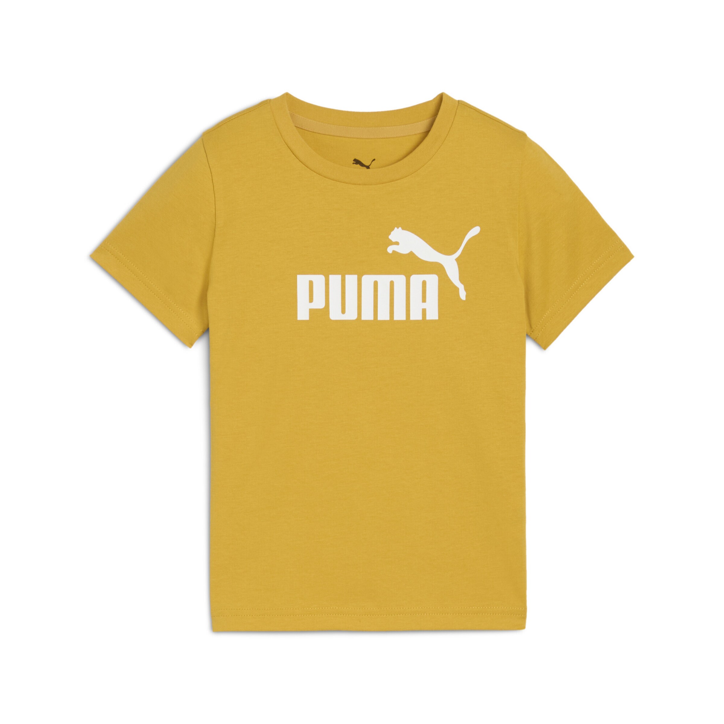 PUMA Shirt 'Ess No. 1' in Geel: voorkant