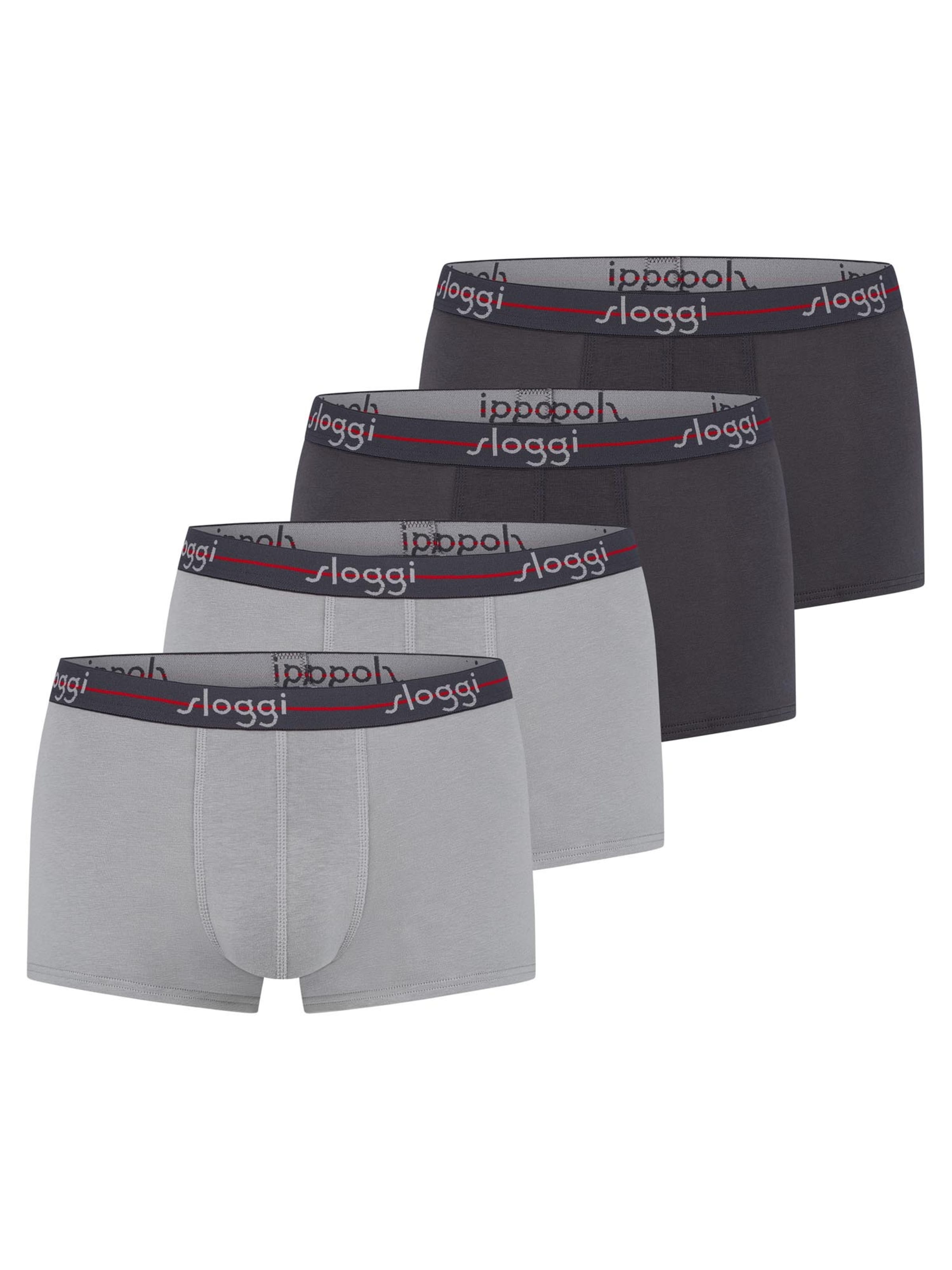 SLOGGI Boxer shorts 'men Start' in Grey: front