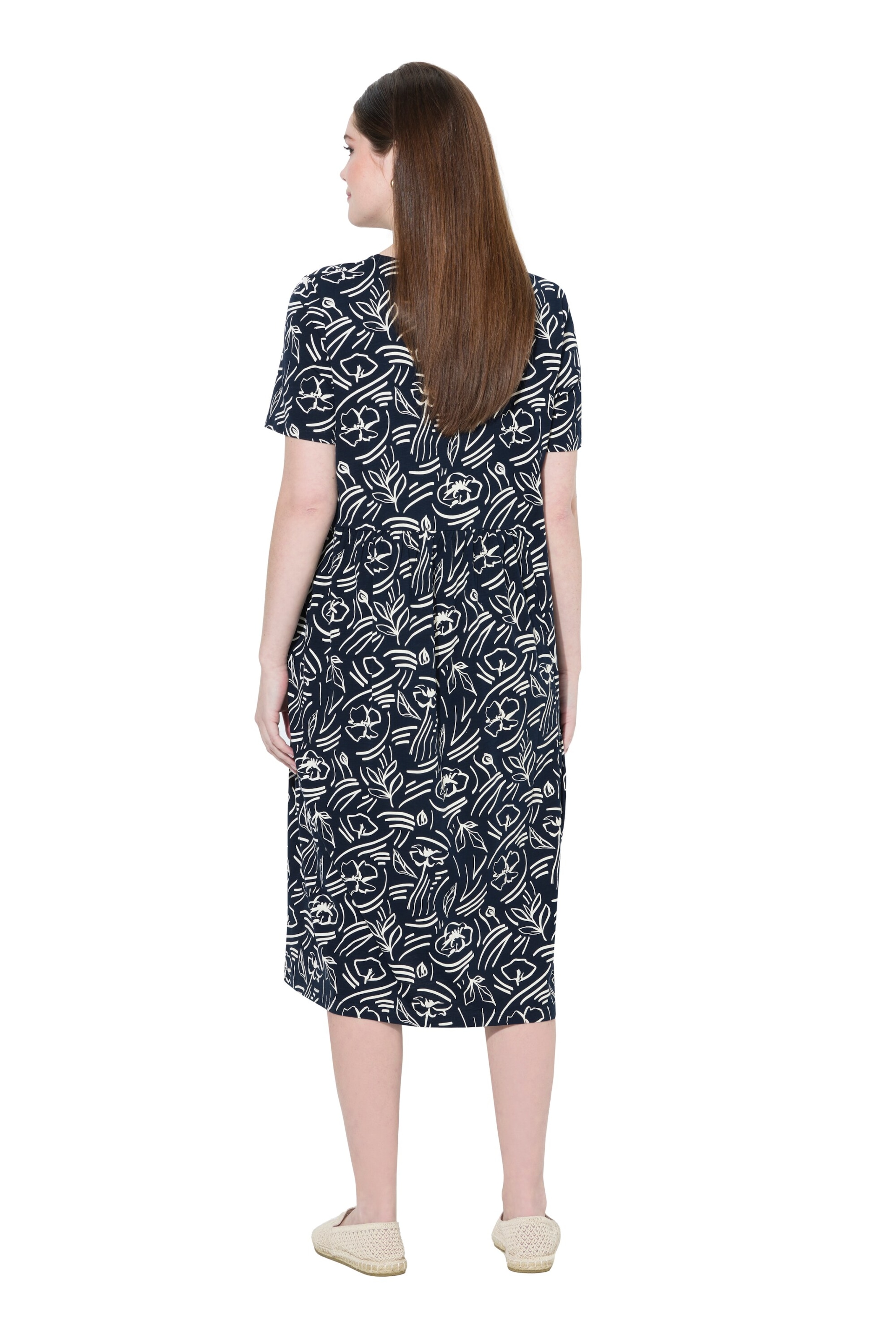 Robe Ulla Popken en bleu