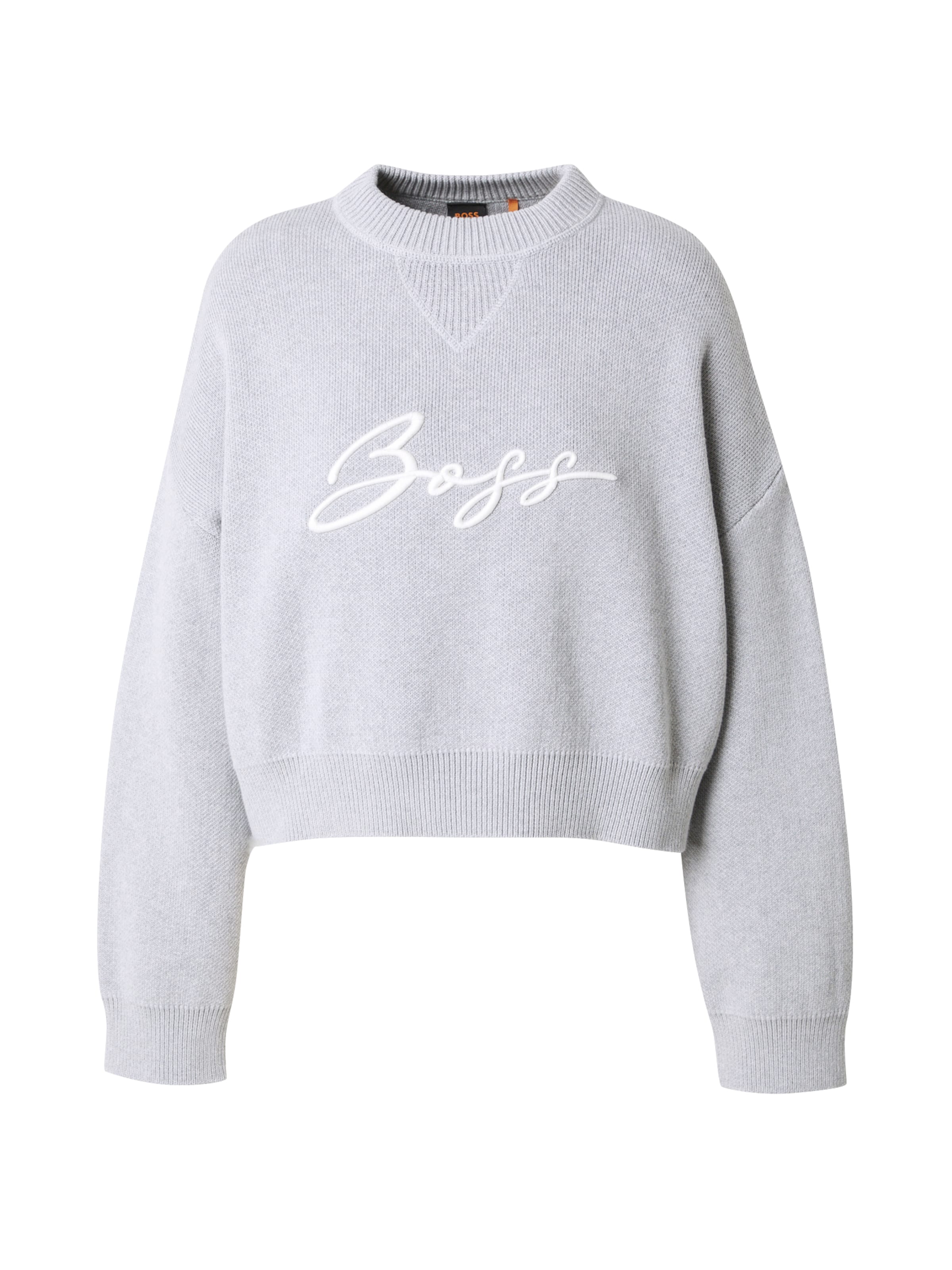 BOSS - Pullover 'C_Finevra' em cinzento: frente