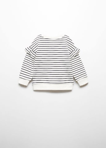 MANGO KIDS Sweatshirt 'Ona' i hvid