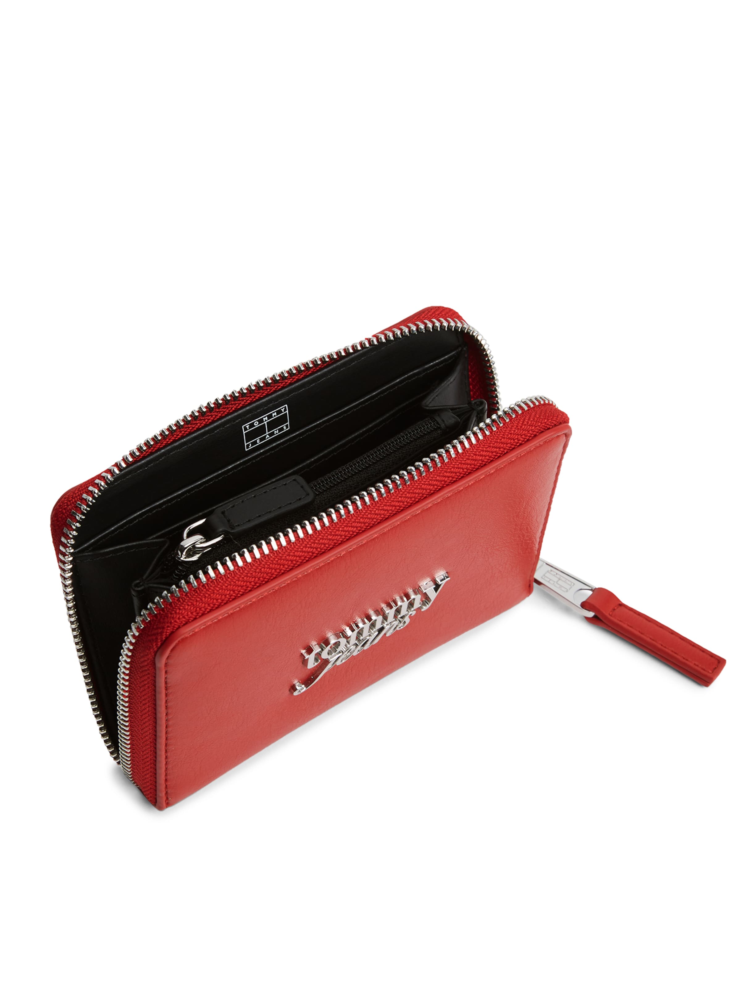 Tommy Jeans Rahakott 'BOLD MED ZA', värv punane