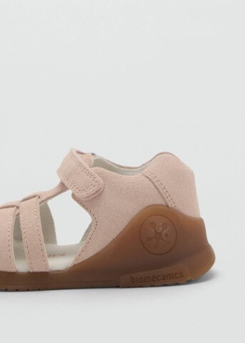 MANGO KIDS Sandale 'Tulum' in Pink