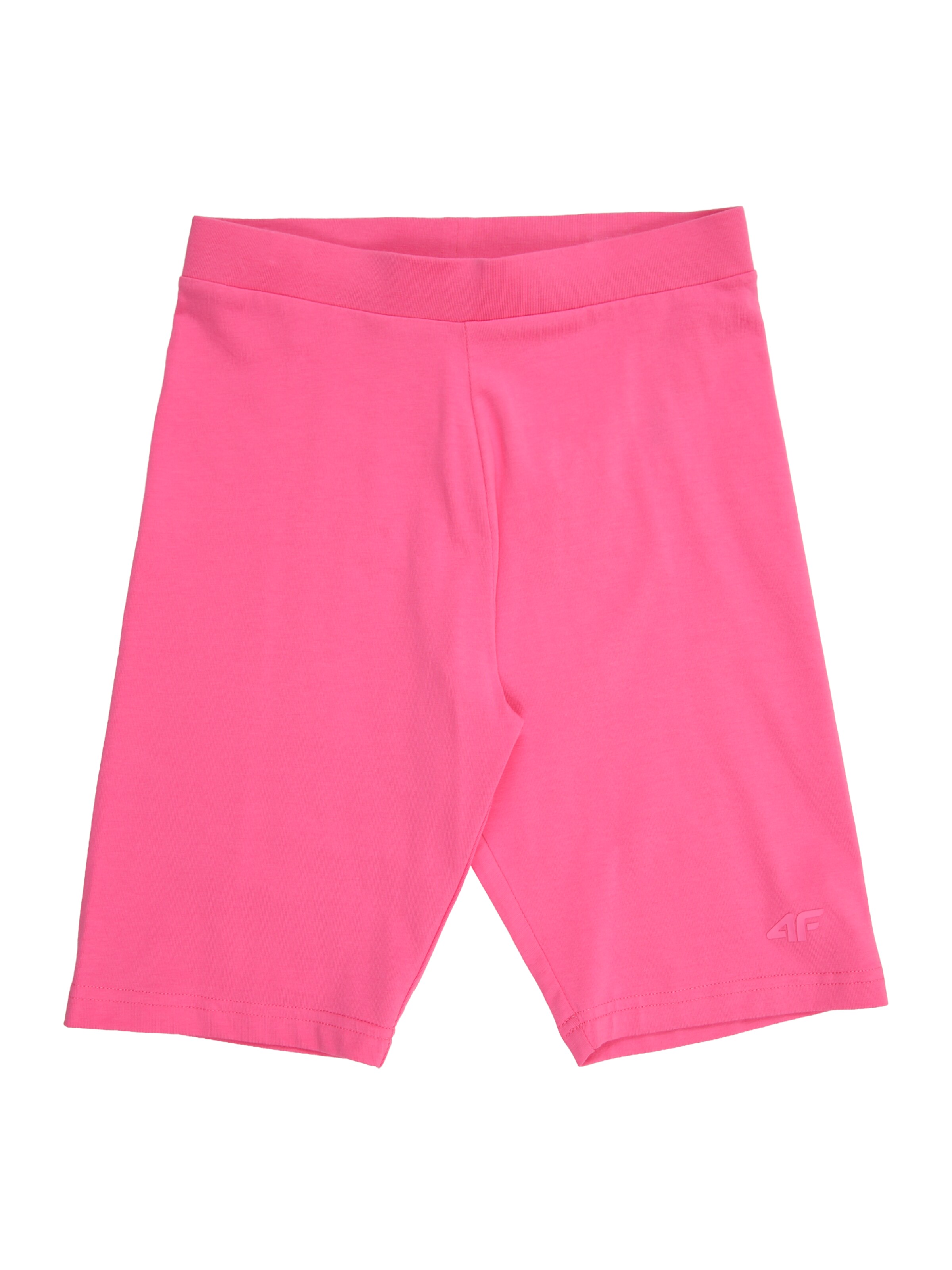 4F Junior Slimfit Sportovní kalhoty – pink: přední strana