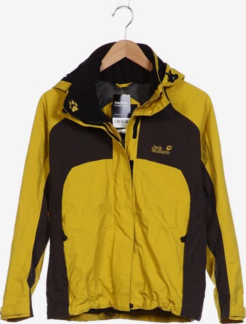 JACK WOLFSKIN Jacket & Coat in M in Yellow: front