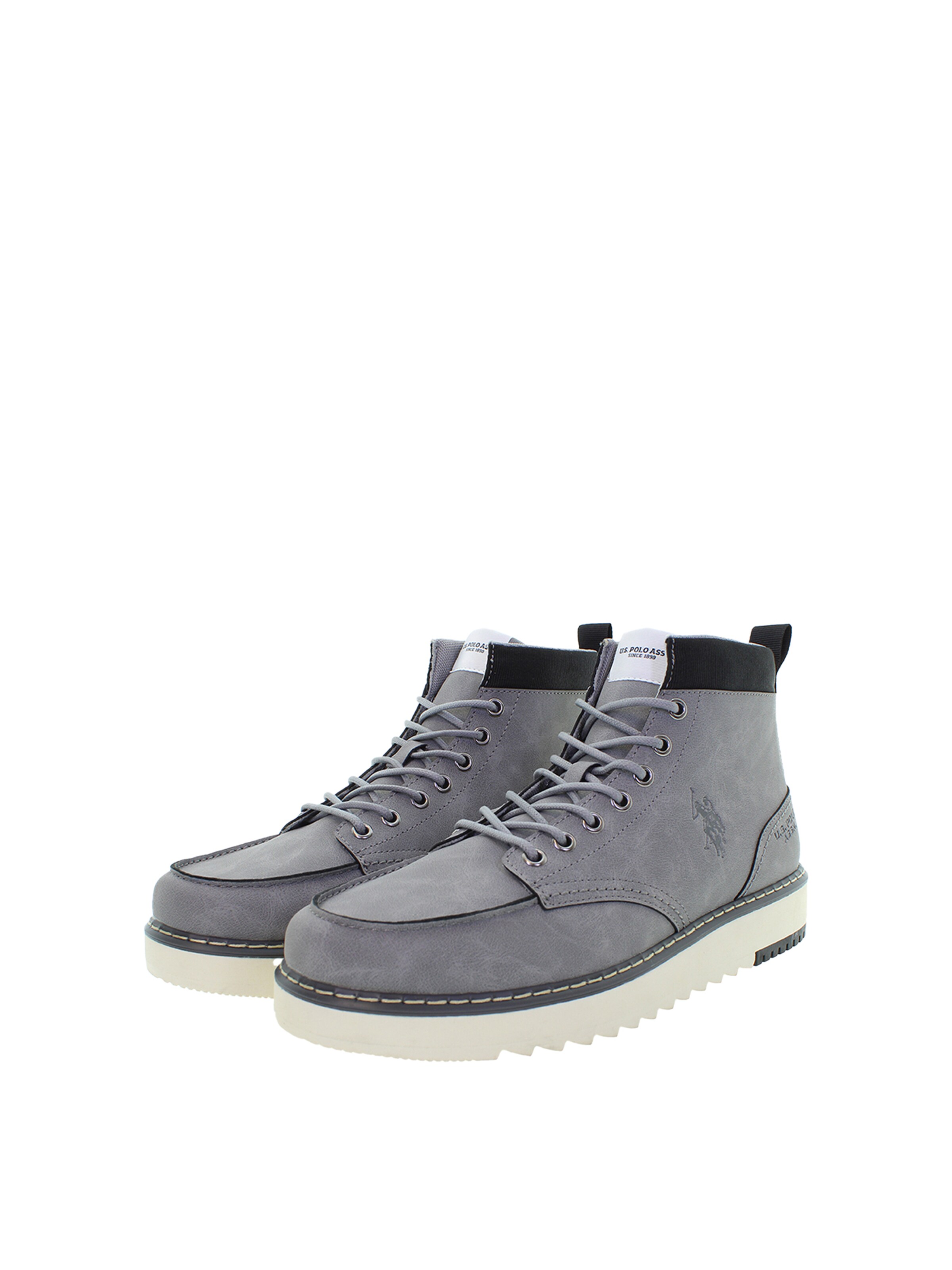 U.S. POLO ASSN. Veterboots 'London001' in Grijs