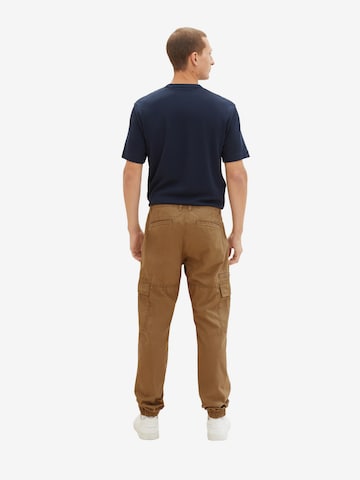 TOM TAILOR Tapered Hose in Braun