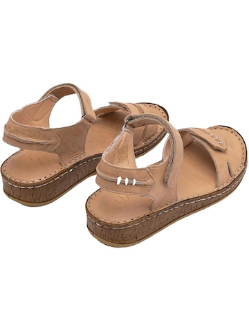Limoya Sandaal 'Leone' in Beige