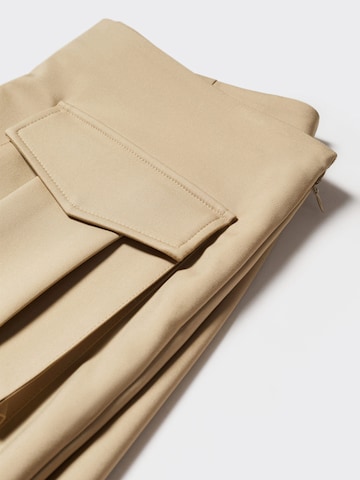 MANGO Rok 'Arlet' in Beige