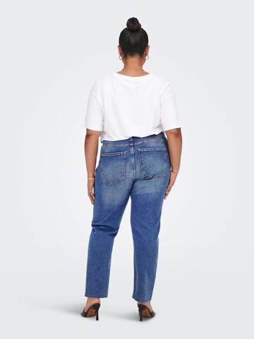 ONLY Carmakoma Tapered Jeans 'Eneda' i blå