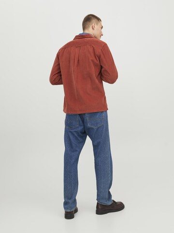 JACK & JONES Comfort Fit Hemd 'Dallas' in Rot