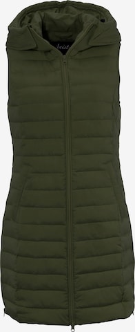 Aniston CASUAL Vest in Green: front