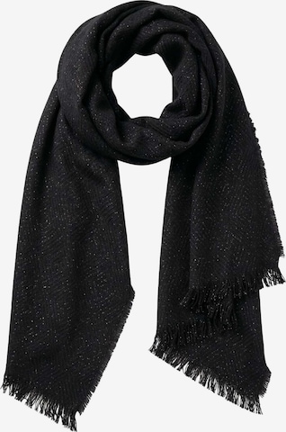 Écharpe Deeluxe en noir : devant