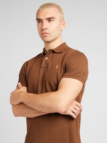 T-Shirt Polo Ralph Lauren en marron