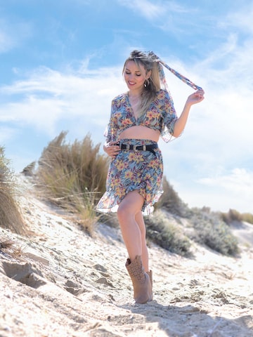 Gonna 'Priya mini skirt' di Hobo Sapiens in blu