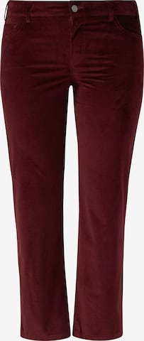Regular Pantalon s.Oliver en rouge : devant